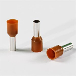 10mm Kahverengi İzoleli Yüksük ( 1 Kutu 100 Adet )