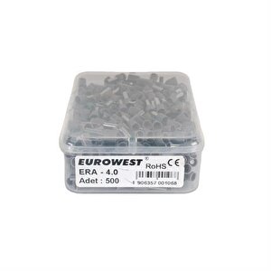 4 Mm Gri İzoleli Yüksük ( 1 Kutu 500 Adet )