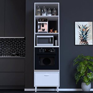 Ayq Üst 3 Göz Dolap Orta Ankastre Alt Düşer Kapaklı Göz Dolap Seti