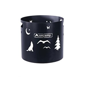 Doğa Şöminesi Büyük Katlanır Ayaklı 34 Cm