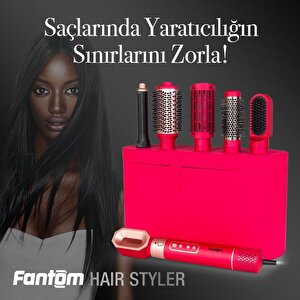 Hair Styler Sk 1600 Saç Şekillendirici Nar Çiçeği Kırmızı (8683684381324)