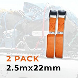 Baglama Kayisi 2 Adet 25mmx2.5m 250kg
