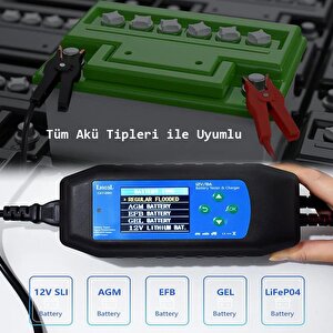Akü Test Ve Sarj Cihazi 12v/8a Cat-280