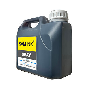 FEYİNK® Samink Canon Pro Serisi Plotter Dye Kartuş Dolum Mürekkebi Pfi-1300 Pfi-1700 Gy (gray) -1000ml-