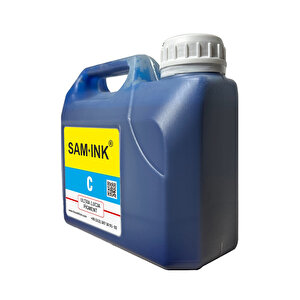 FEYİNK® SaminkCanon Lucia Pro Serisi Plotter Pigment Kartuş Dolum Mürekkebi Pfi-1300 Pfi-1700 C (cyan) -1000ml-