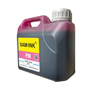 FEYİNK® Samink Canon Pro Serisi Plotter Dye Kartuş Dolum Mürekkebi Pfi-1300 Pfi-1700 Pm (photo Magenta) -1000ml-