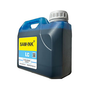 Feyink® Samink Hp Vivera T Serisi Plotter Dye Kartuş Dolum Mürekkebi T610/t770/t790/t795/t920/t2300/lc (light Cyan) -1000ml-