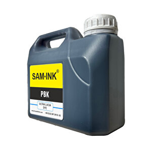 FEYİNK® Samink Canon Pro Serisi Plotter Dye Kartuş Dolum Mürekkebi Pfi-1300 Pfi-1700 Pbk (photo Black) -1000ml-