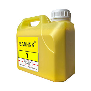 FEYİNK® Samink Canon Lucia Tm-tx Serisi Plotter Pigment Kartuş Dolum Mürekkebi Pfi-310 Pfi-710 Y (yellow) -1000ml-