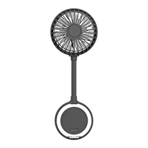 Manyetik Fan Şarj Edilebilir 3 Kademeli 5800 Rpm Mıknatıslı Magsafe Telefon Vantilatörü Gri X6104