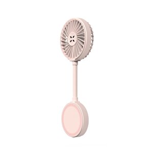 Manyetik Fan Şarj Edilebilir 3 Kademeli 5800 Rpm Mıknatıslı Magsafe Telefon Vantilatörü Pembe X6104