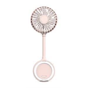 Manyetik Fan Şarj Edilebilir 3 Kademeli 5800 Rpm Mıknatıslı Magsafe Telefon Vantilatörü Pembe X6104