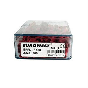 0,50-1,50mm Tam İzoleli Dişi Faston Kablo Ucu ( 1 Kutu 200 Adet )
