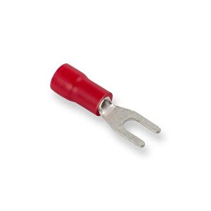 0,50-1,50mm M3 Çatal Tip İzoleli Kablo Ucu ( 1 Kutu 200 Adet )