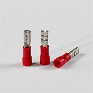 0,50-1,50mm Dişi Faston Tip İzoleli Kablo Ucu ( 1 Kutu 200 Adet )