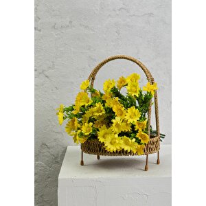 Yapay Papatya Demeti 35 Cm 5 Dal