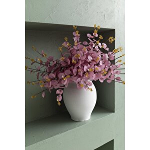 Yapay Okaliptus Demeti 50 Cm 4 Dal Pembe