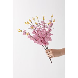 Yapay Okaliptus Demeti 50 Cm 4 Dal Pembe