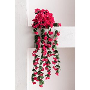 Yapay Çiçek Sarkan Begonvil Çiçeği 75 Cm 22 Dal