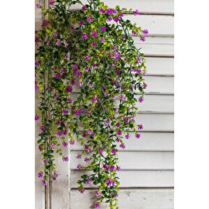 Yapay Renkli Sarmaşık 75 Cm 5 Dal Mor
