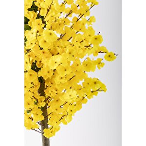 Yapay Bahar Dalı Ağacı 150 Cm 70 Dal Sarı
