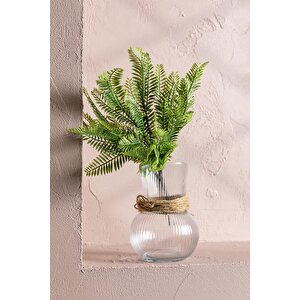 Yapay Fenix Demeti Yeşil 35 Cm 7 Dal(uv)