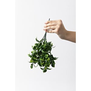 Yapay Limon Yaprağı Demeti Yeşil 30 Cm 7 Dal(uv)