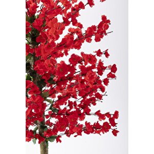Yapay Bahar Dalı Ağacı 150 Cm 70 Dal Kırmızı