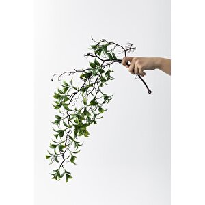 Yapay Sarmaşık Çay Uv Korumalı Yeşil 75 Cm 5 Dal