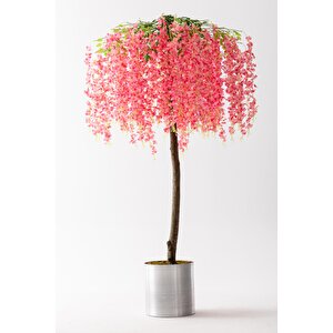 Yapay Akasya Ağacı Pembe 180 Cm