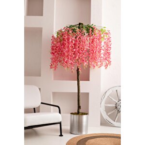 Yapay Akasya Ağacı Pembe 180 Cm