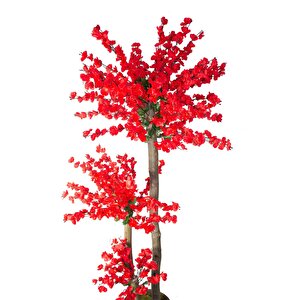 Yapay Bahar Dalı Ağacı Kırmızı 108 Dal 180 Cm