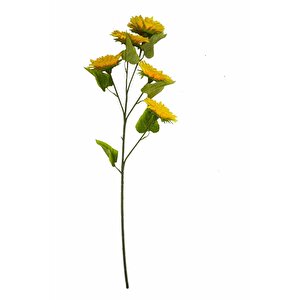 Yapay Çiçek Ayçiçeği (sunflower) 100 Cm 5 Dal