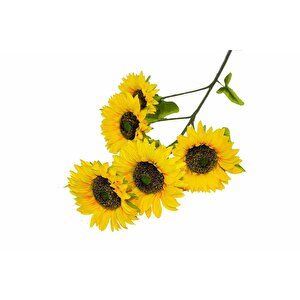 Yapay Çiçek Ayçiçeği (sunflower) 100 Cm 5 Dal