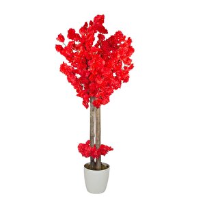 Yapay Bahar Dalı Ağacı Kırmızı 160 Cm