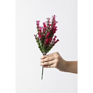 Yapay Latus Demeti Yeşil Pembe 35 Cm 5 Dal(uv)