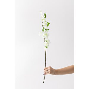 Yapay Begonvil Dalı 80 Cm Beyaz