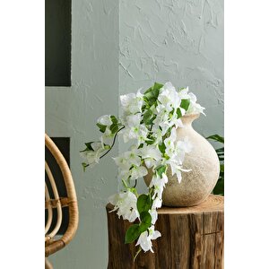 Yapay Begonvil Dalı 80 Cm Beyaz