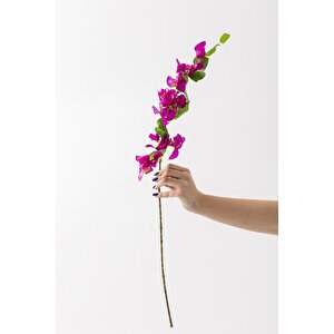 Yapay Begonvil Dalı 80 Cm Mor