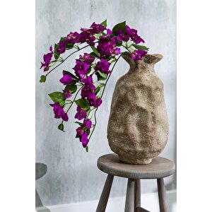 Yapay Begonvil Dalı 80 Cm Mor