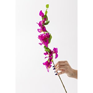 Yapay Begonvil Dalı 80 Cm Mor
