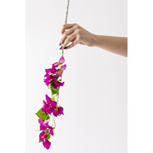 Yapay Begonvil Dalı 80 Cm Mor
