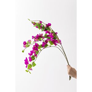 Yapay Begonvil Dalı 80 Cm Mor
