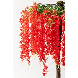 Yapay Akasya Ağacı Kırmızı 180 Cm