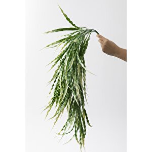 Yapay Sarmaşık Sazlık Yeşil Krem 90 Cm 5 Dal