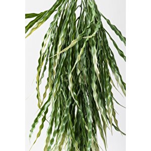 Yapay Sarmaşık Sazlık Yeşil Krem 90 Cm 5 Dal