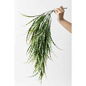 Yapay Sarmaşık Sazlık Yeşil Krem 90 Cm 5 Dal