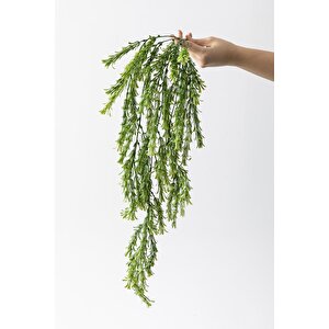 Yapay Püsküllü Sarmaşık Uv Korumalı Yeşil 80 Cm 5 Dal