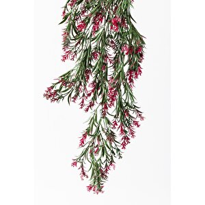 Yapay Kılıç Sarmaşık Uv Korumalı Yeşil Pembe 80 Cm