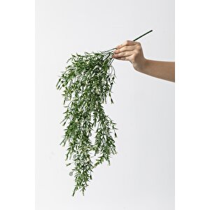 Yapay Sarmaşık Uv Korumalı Küpe Yeşil Beyaz 80 Cm 5 Dal
